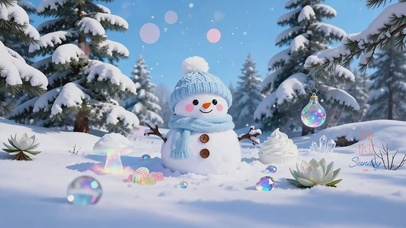 萌系雪人の冬日乐园