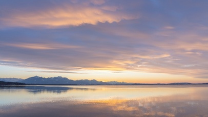 天空 大海 晚霞美景