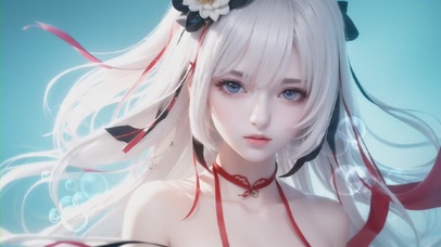 可爱清纯美少女动态壁纸