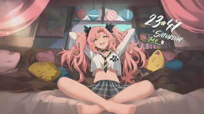 甜美二次元治愈女孩