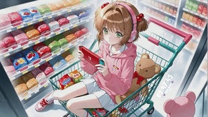 购物车里的小樱