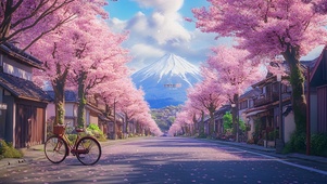 樱花雪山街道