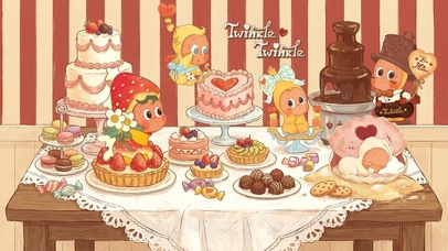 星星人甜品聚会