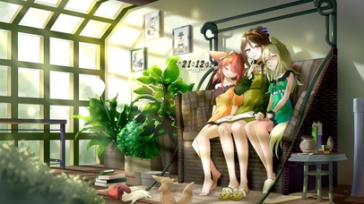 4K 午后小憩少女