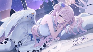 夜晚紫发天使