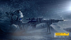 雪夜对狙（放音乐开火）