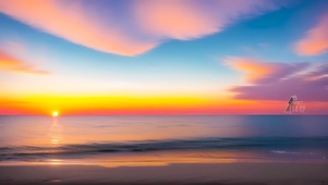浪漫夕阳