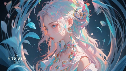 4K 侧颜清冷女神