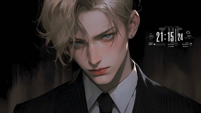西装男