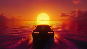 海上日出