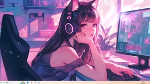 电竞美女
