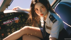 她的美貌堪称绝世，风华绝代