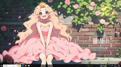 今日公主超开心