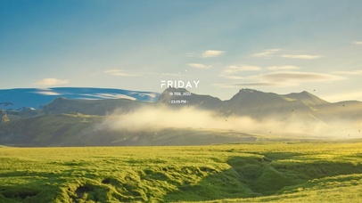 4K唯美平原斜阳