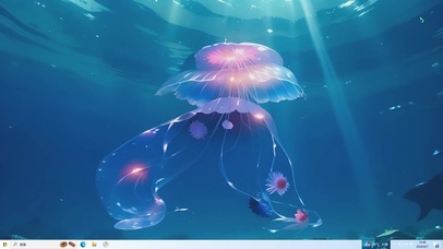 远离喧嚣和烦恼-桌面主题