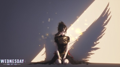 每一个音符都幻化成她眉眼间温柔