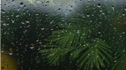 4k高清极简雨滴屏