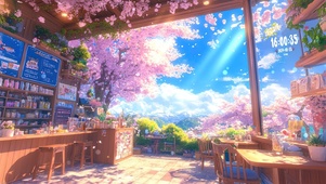 樱花咖啡厅