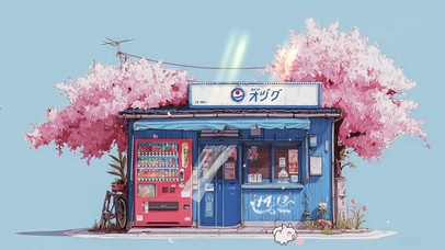 街边AI护眼便利店