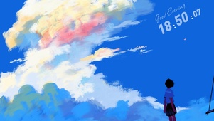 云和蓝天