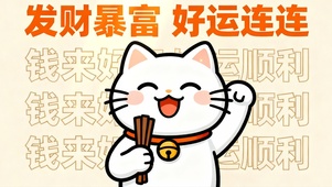 发财暴富 好运连连