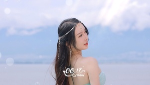 海边的泳装美女