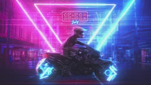 炫酷赛博机车