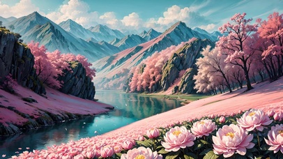 鲜花河谷