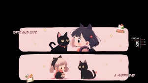 黑猫少女