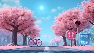 樱花小巷