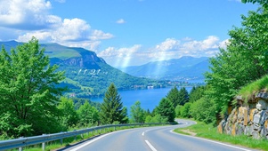 护眼半山公路