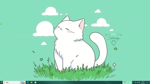 简约清新猫咪