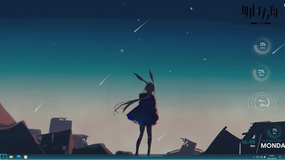 [4k]明日方舟-夜空废墟