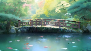 湖边美景