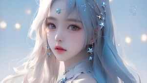 天蓝色的容颜