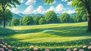 云栖青山花栖野