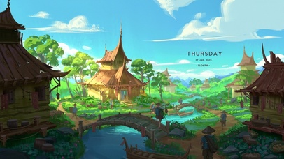 唯美乡村田园风景