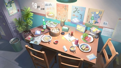 4K餐厅美食风一