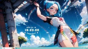海滨元气少女（灵动）