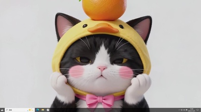 可爱调皮猫咪主题