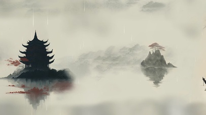 意境·水墨江南山水