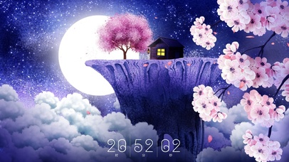 樱花谷的小屋（含时钟）