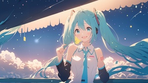 初音未来 胧月