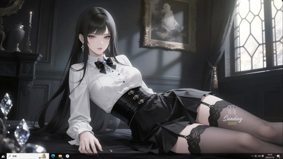 复古风美女