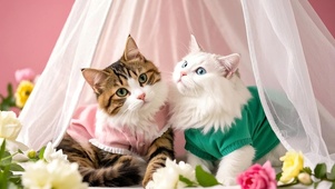 猫咪情侣