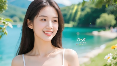 爱笑的女孩运气不差