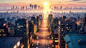 城市街景