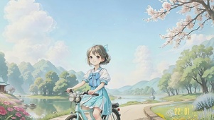 郊游女孩