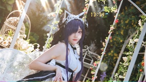 4K性感清纯二次元美女