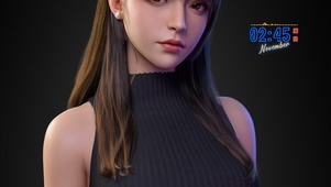4K清纯美女